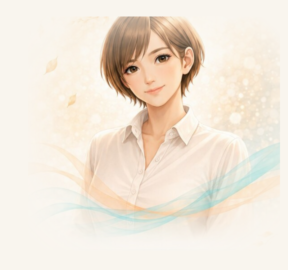 穏やかに話を聞く、ひかるのイメージ
